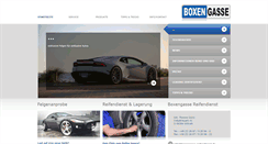Desktop Screenshot of boxengasse-reifendienst.de